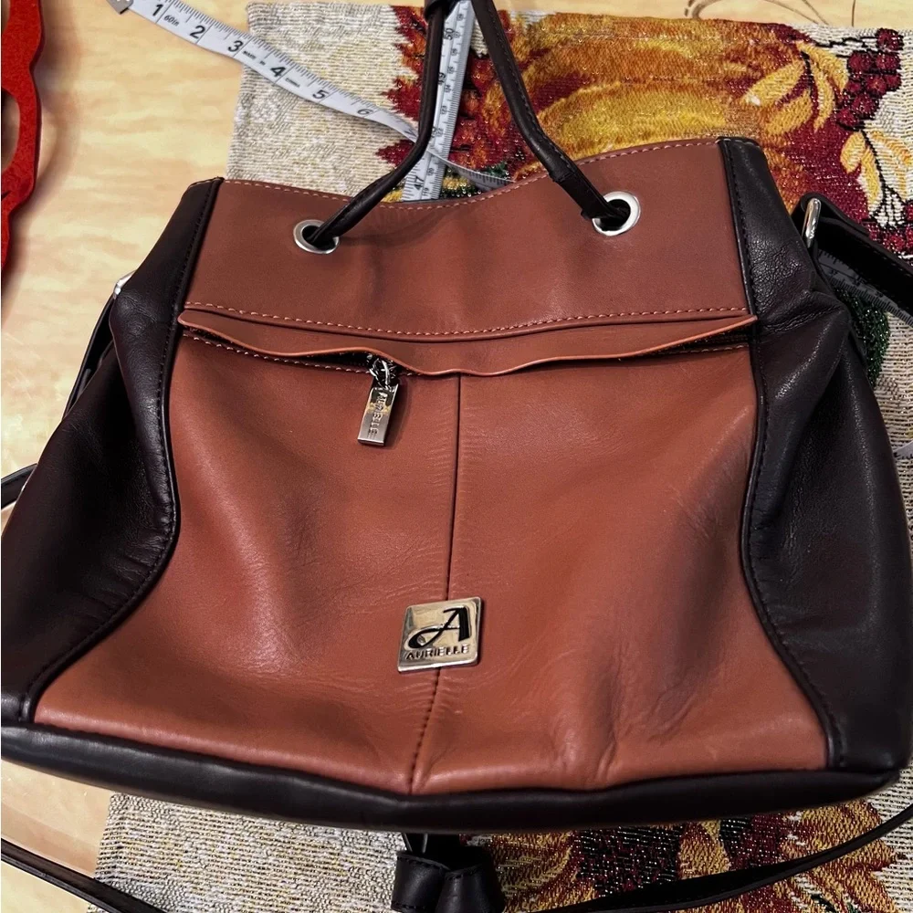 Aurielle Satchel Bag multiple pockets